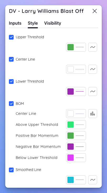 LWB Style Selection